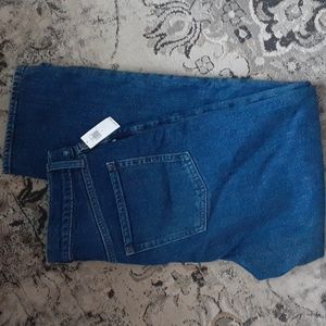 BNWT Old Navy Extra High Rise Sky High Straight jeans sz 8